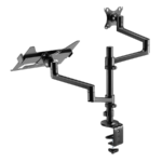 NOSAČ ZA MONITOR I LAPTOP GEMBIRD MA-DA-04, montaža na stol, monitors up to 32" and notebooks up to 17,3" - Image 3