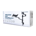 NOSAČ ZA MONITOR I LAPTOP GEMBIRD MA-DA-04, montaža na stol, monitors up to 32" and notebooks up to 17,3" - Image 5