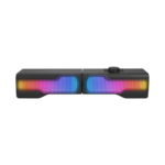 Zvučnici 2.0 gaming RAMPAGE Arty X13 Bluetooth 3W*2 Multimedia Usb 5V 45dB Gaming Player Speaker with RGB Light, 38929 - Image 3