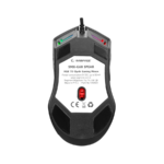 Miš gaming RAMPAGE SMX-G68 SPEAR Full RGB 7200DPI Black 7D Macro Gaming Mouse, 34870 - Image 6