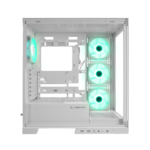 Kućište gaming RAMPAGE HYDRA V2 WHITE Type-C+USB3.0 4*ARGB Infinity Fan+Hub E-ATX Exclusive Gaming, 39990 - Image 4