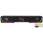 Zvucnik SPEEDLINK GRAVITY RGB, Stereo Soundbar, black, SL-830200-BK - Image 2