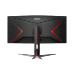 MONITOR AOC 34"" Gaming CU34G2XP 34” Curved VA, 21:9, 3440x1440, 180Hz, 1ms, 430 cd/m2, 4000:1, HDMI, DP, PbP, PiP, Ergonomic, Black-Red, VESA 3y - Image 6