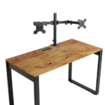 NOSAČ ZA DVA MONITORA ESPERANZA DESK HOLDER, 10"-27" SYLEN, ERW018 - Image 3