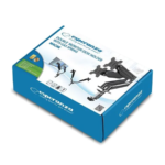 NOSAČ ZA DVA MONITORA ESPERANZA DESK HOLDER WITH GAS SPRING FOR 2 COMPUTER MONITORS 17"-27" MACHE, ERW020 - Image 6