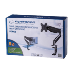 NOSAČ ZA MONITOR ESPERANZA DESK HOLDER WITH GAS SPRING FOR COMPUTER MONITOR 17"-27" FONOS, ERW019 - Image 2