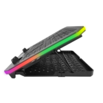 Postolje za notebook gaming ESPERANZA RGB ILLUMINATED NOTEBOOK COOLING PAD WITH MOBILE PHONE STAND GALERNE EGC109 - Image 4
