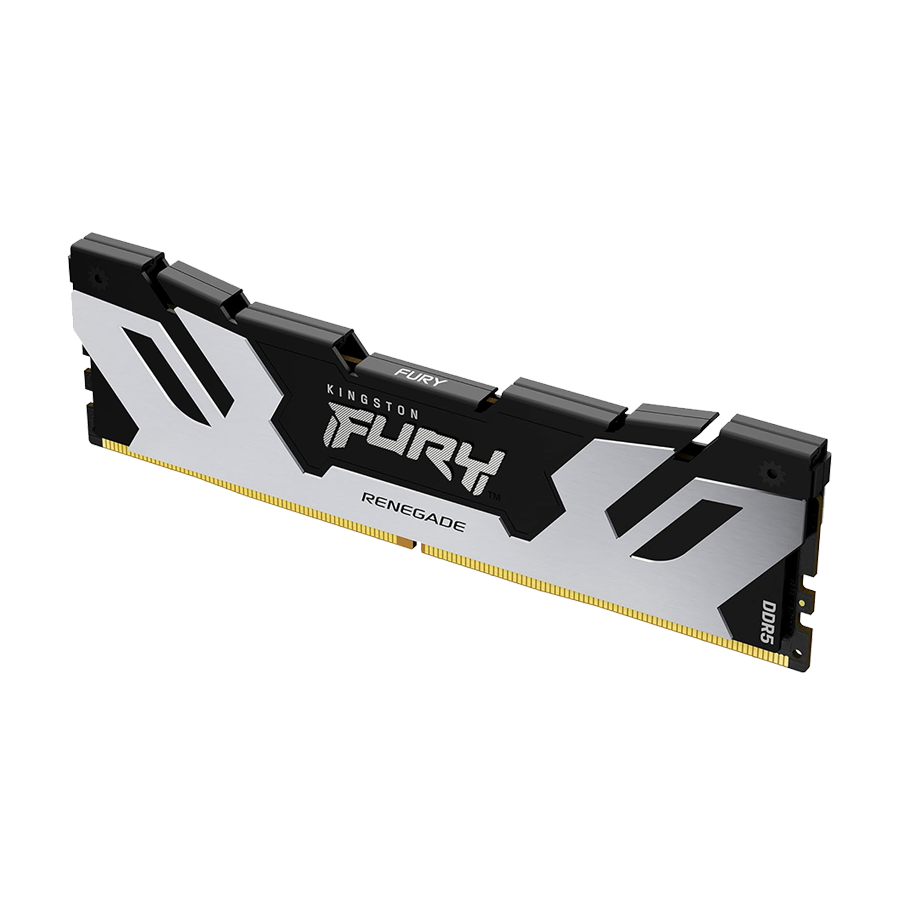 0131823_kingston-16gb-6000mhz-ddr5-fury-renegade-silverblack-cl32-288-pin-xmp-kf560c32rs-16 Kingston 16GB 6000MHz DDR5 Fury Renegade Silver/Black CL32, 288-pin, XMP KF560C32RS-16 - Image 1
