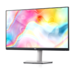 Monitor Dell S2722DC-56 IPS, 27", 16:9, 2560x1440, 75Hz, pivot, USB-C, 2xHDMI, USB-C up to 65W, USB 3.2, Platinum Silver - Image 2