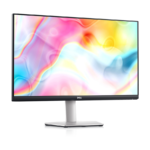 Monitor Dell S2722DC-56 IPS, 27", 16:9, 2560x1440, 75Hz, pivot, USB-C, 2xHDMI, USB-C up to 65W, USB 3.2, Platinum Silver - Image 3