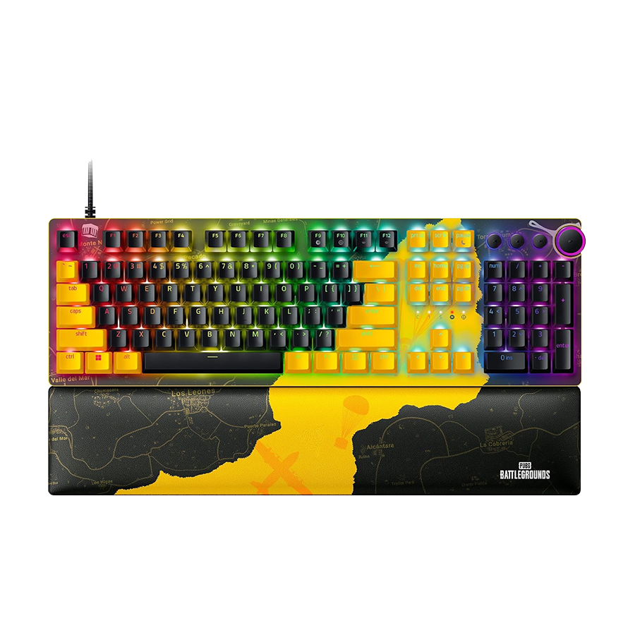 0131954_tastatura-razer-huntsman-v2-optical-gaming-keyboard-pubg-battlegrounds-edition-linear-optical-switch Tastatura Razer Huntsman V2 - Optical Gaming Keyboard - PUBG: Battlegrounds Edition (Linear Optical Switch) - World Packaging, RZ03-03932300-R3M1 - Image 1