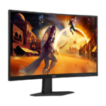 MONITOR AOC Gaming C27G4ZXE Curved 27" FAST VA, 16:9, 1920x1080, 280Hz, 0.3ms, 300 cd/m2, 4000:1, 2xHDMI, DP, Adaptive Sync, Tilt, Black-Red, VESA 3y - Image 3