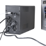 UPS GEMBIRD EG-UPS-035, USB and LCD display, 2000 VA, 1200W, black - Image 3