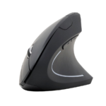 Miš GEMBIRD MUSW-ERGO-01, 6-button wireless optical mouse, black, 800-1200-1600 DPI, MUSW-ERGO-01