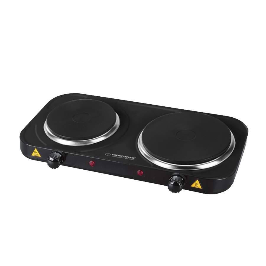0133016_esperanza-electric-hot-plate-yellowstone-black-ekh007k ESPERANZA ELECTRIC HOT PLATE YELLOWSTONE BLACK, EKH007K - Image 1