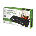 ESPERANZA ELECTRIC HOT PLATE YELLOWSTONE BLACK, EKH007K - Image 2