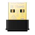 USB WLAN TP-Link Archer T3U Nano AC1300 Nano Wireless MU-MIMO USB Adapter,Nano size, 5GHz + 2.4GHz