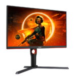 MONITOR AOC Gaming Q27G3XMN Mini LED 27” VA, 16:9, 2560x1440, 180Hz, 1ms, 1000 cd/m2, 4000:1, Audio,2x HDMI, DP, Full Ergonomic, Black-Red, VESA 3y - Image 6