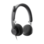 Slušalice sa mikrofonom, Logitech UC Zone USB black, USB-C, USB-A adapter included, noise-canceling, 981-000875 - Image 2