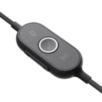 Slušalice sa mikrofonom, Logitech UC Zone USB black, USB-C, USB-A adapter included, noise-canceling, 981-000875 - Image 5