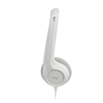 Slušalice sa mikrofonom, Logitech H390, USB, Noise-canceling Rotating microphone, Off-White, 981-001286 - Image 3