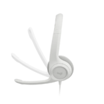 Slušalice sa mikrofonom, Logitech H390, USB, Noise-canceling Rotating microphone, Off-White, 981-001286 - Image 4