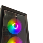KUĆIŠTE GNC EZ COOL GAMING HC-625B BEZ NAPAJANJA, Tempered Glass, 3x120 RGB ventilator - Image 3