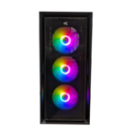 KUĆIŠTE GNC EZ COOL GAMING HC-625B BEZ NAPAJANJA, Tempered Glass, 3x120 RGB ventilator - Image 4