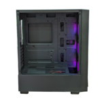 KUĆIŠTE GNC EZ COOL GAMING HC-625B BEZ NAPAJANJA, Tempered Glass, 3x120 RGB ventilator - Image 9