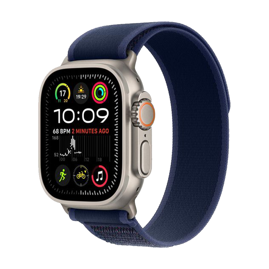 0133593_apple-watch-ultra-2-mx4j3qaa-titanium-case-2024-lte-49mm-naturalblue Apple Watch Ultra 2 MX4J3QA/A Titanium Case 2024 LTE 49mm - Natural/Blue - Image 1