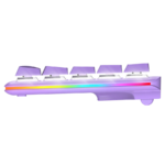 Tastatura gaming RAMPAGE REBEL purple, Mechanical, Low Profile, red switch, US Layout, Rainbow - Image 5