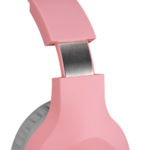 Slušalice sa mikrofonom gaming RAMPAGE M7 MONCHER pink, RGB LED, USB 7.1 - Image 5