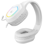 Slušalice sa mikrofonom gaming RAMPAGE RM-K90 VECTOR white, RGB LED, Type-C - Image 4