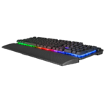Tastatura gaming RAMPAGE KB-RX77 RUNNER Black USB Rainbow Illuminated US/ENGLISH LAYOUT Wrist Support, 39909 - Image 5