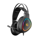 Slušalice sa mikrofonom gaming RAMPAGE RMX-G7 SNIPER Black RGB Illuminated,with Flexible Microphone Gaming, Headset