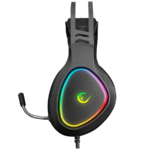 Slušalice sa mikrofonom gaming RAMPAGE RMX-G7 SNIPER Black RGB Illuminated,with Flexible Microphone Gaming, Headset - Image 3
