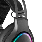 Slušalice sa mikrofonom gaming RAMPAGE RMX-G7 SNIPER Black RGB Illuminated,with Flexible Microphone Gaming, Headset - Image 5