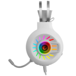 Slušalice sa mikrofonom gaming  RAMPAGE RM-K44 ZENGIBAR White 7.1 Surround RGB Light Effect, 36094 - Image 3