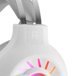 Slušalice sa mikrofonom gaming  RAMPAGE RM-K44 ZENGIBAR White 7.1 Surround RGB Light Effect, 36094 - Image 5