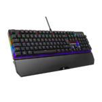 Tastatura gaming RAMPAGE KB-R86 UMBRA Black USB Rainbow Illuminated Red Switch US Layout Mechanical, 40385