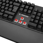 Tastatura gaming RAMPAGE KB-R86 UMBRA Black USB Rainbow Illuminated Red Switch US Layout Mechanical, 40385 - Image 6