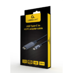 Video adapter kabl Type-C to HDMI, space grey, 1.8 m, 4K 60 Hz, GEMBIRD CC-USB3C-HDMI-01-6 - Image 3