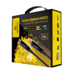HDMI kabl GEMBIRD, 30m, Active Optical (AOC) High speed +Ethernet AOC Premium Series CCBP-HDMI-AOC-30M-02 - Image 2