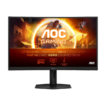 MONITOR AOC 27" CQ27G4X Zakrivljeni 180Hz QHD Gaming 2560x1440 ,0.5ms. HDMI, DP, Full Ergo, Black.3godGAR - Image 2