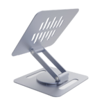Postolje za notebook riser stand preklopivi rotirajuci, silver GEMBIRD, NBS-DR1-01 - Image 2