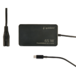 AC ADAPTER univerzalni za notebok GEMBIRD 65W PowerDelivery GaN USB, Type-C fast charger, black, NPA-AC-PDQC65-01 - Image 3