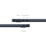 Apple MacBook Air 13.6" M3 MXCV3,16GB 512GB SSD Midnight - Image 6