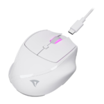 Miš SHARKOON OfficePal M25W White, wireless/wire dual mode - Image 4