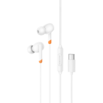 Slušalice sa mikrofonom Type-C BOROFONE BM92 Refined universal earphones with microphone Type-C white