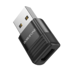 USB adapter BOROFONE BV18 USB male to Type-C female USB2.0 adapter black - Image 4